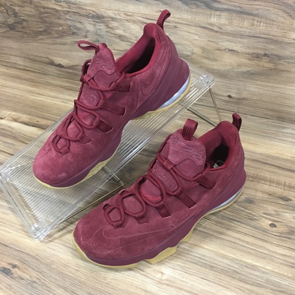 Nike Other - <SOLD>NIKE LEBRON XIII LOW PREMIUM TEAM SUEDE NEW